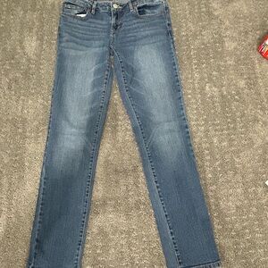 Aeropostale Women's Straight Leg Blue Jeans size 4 short